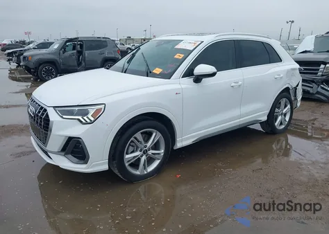2024 Audi Q3 Premium 45 Tfsi S Line Quattro Tiptronic from USA, damaged, VIN WA1DECF30R1124289